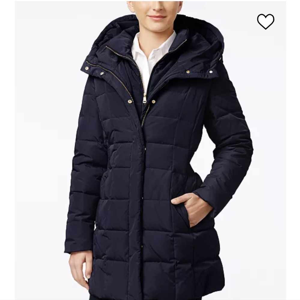 Cole Haan Women's Hooded Puffer Coat